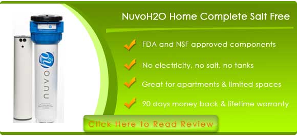 NuvoH2O Home Complete Salt Free Water Softening System Review